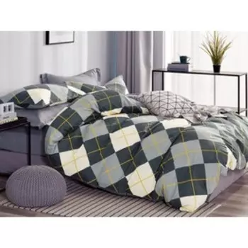 КПБ Satin Lux дуэт, размер 220x240 см, 145x215 см, 2 шт. 50x70 см, 2 шт.