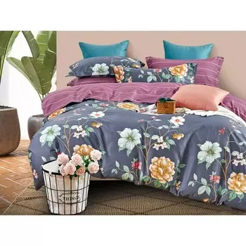 КПБ Satin Lux дуэт, размер 230x240 см, 145x215 см, 2 шт. 50x70 см, 2 шт.