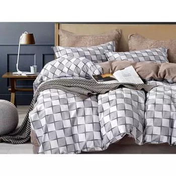 КПБ Satin Lux дуэт, размер 230x240 см, 145x215 см, 2 шт. 50x70 см, 2 шт.