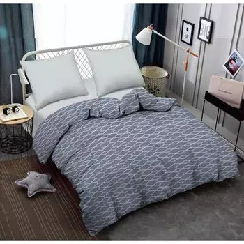 Постельное бельё дуэт Step, размер 215x240 см, 145x215 см - 2 шт, 70x70 см - 2 шт