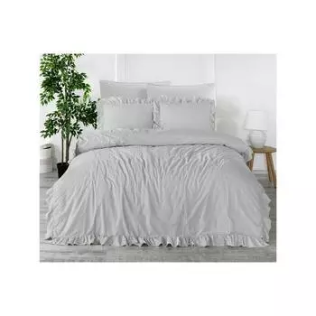 КПБ Stonewash евро, размер 240x260 см, 200x220 см, 70x70 см - 2 шт., 50x70 см - 2 шт., цвет белый