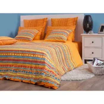 Постельное бельё 2 сп «Танзания», размер 214x220 см, 175x205 см, 70x70 см - 2 шт