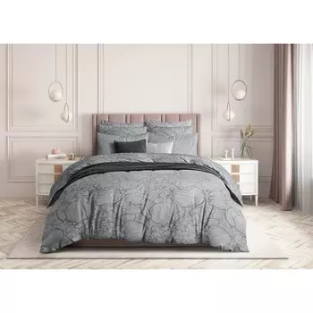 Постельное бельё 1.5 сп Twilight peonies, размер 150х214 см, 143х215 см, 70х70 см - 2 шт