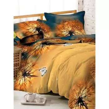 Постельное бельё 1.5 сп Warm, размер 150x210 см, 145x215 см, 70x70 см - 2 шт