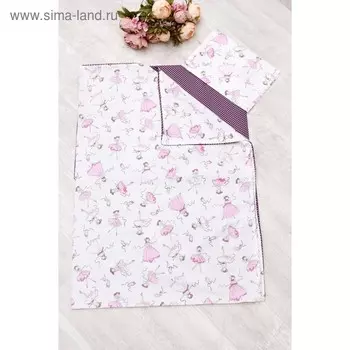 КПБ WB 1,5 сп, размер 150 × 210 см, 145 × 210 см, 50 × 70 см, белый, амели