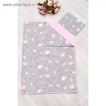 КПБ WB 1,5 сп, размер 150 × 210 см, 145 × 210 см, 50 × 70 см, серый, мечта