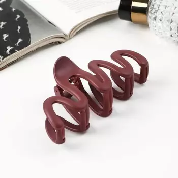 Краб для волос «Арпи», волна, 10.5 см, МИКС