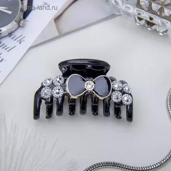 Краб для волос «Бантик», 5 см, МИКС