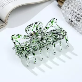 Краб для волос «Бетуль», крылья, 9 см, МИКС