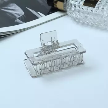 Крабик для волос «Бриджит», прямой, 7 см, МИКС