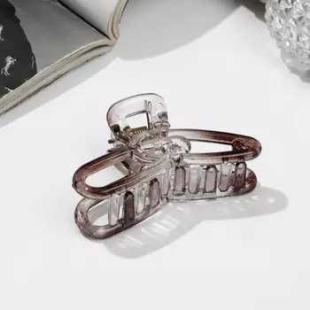 Краб для волос «Булавки», 7 см, МИКС