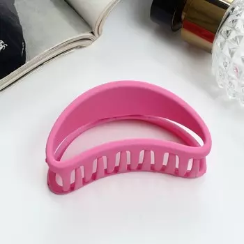 Краб для волос «Фрида», дуга матовый, 6.5 см, МИКС