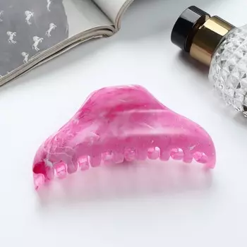 Краб для волос «Юния», классика, 10 см, МИКС