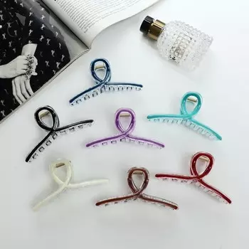 Краб для волос "Лилу" петля, 10,5 см, микс