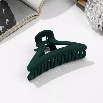 Крабик для волос «Матовый», углы, 7.5 см, МИКС