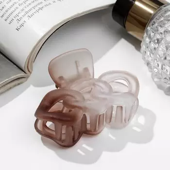 Крабик для волос «Матовый», звенья, 6.5 см, МИКС