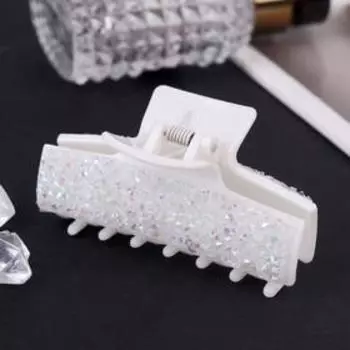 Краб для волос "Рассвет" 8 см, микс