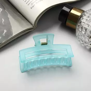 Крабик для волос «Туман», прямой, 7 см, МИКС