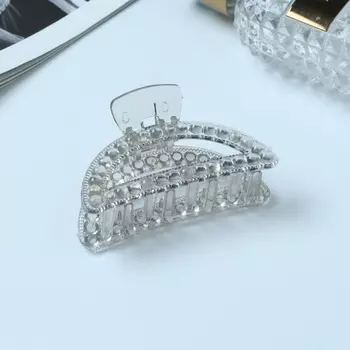 Краб для волос «Вивьен», дуга, 7 см, МИКС