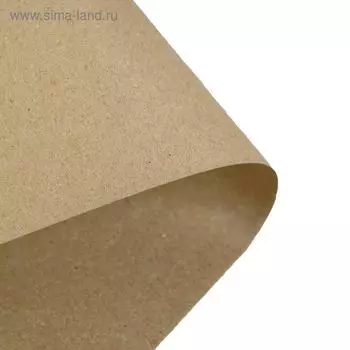 Крафт-бумага, 610 х 840 мм, 120 г/м, коричневая