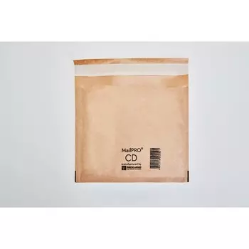 Крафт-конверт с воздушно-пузырьковой плёнкой MailPRO СD, 18 х 16 см, kraft