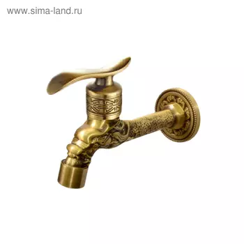 Кран Bronze de Luxe 21595/1, для бани, длинный, с аэратором