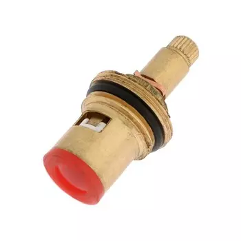 Кран-букса С0025, резьба 1/2", керамика, 24 шлица, 1 резьба