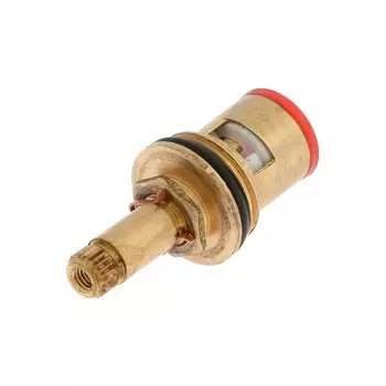 Кран-букса С0040, резьба 1/2", керамика, 24 шлица, 1 резьба