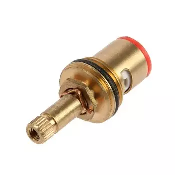 Кран-букса ZEIN, 1/2", шток 8*24 шлицов, угол поворота 180 град, латунь, керамика