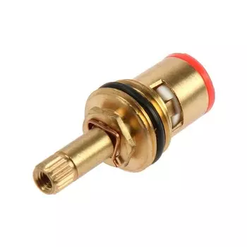 Кран-букса ZEIN, 1/2", шток 8*20 шлицов, угол поворота 90 град, латунь, керамика