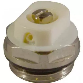 Кран маевского Ogint 019-0680, 1/2", PN 10, наружная резьба, ручной, с колпачком, латунь