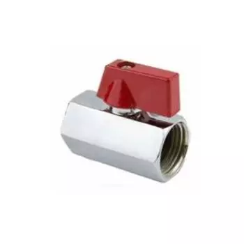 Кран шаровой Aquasfera 1030-01 мини, 1/2", PN 10, внутренняя резьба, флажок