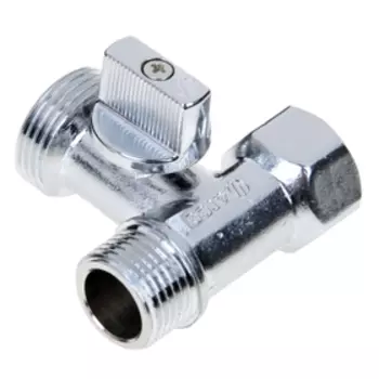 Кран шаровой Arco, трехпроходной, 3/4" x 1/2" x 1/2"