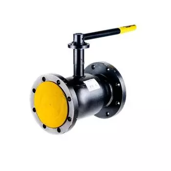 Кран шаровой BROEN Ballomax, КШТ 61.103.125.А.16, Ду 125, PN 16, фланцевый, ISO-фл, рукоятка