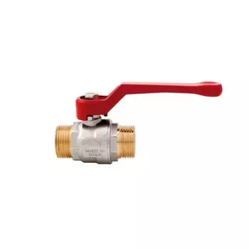 Кран шаровой ITAP 099, 1/2", наружная резьба, рычаг, никелированная латунь