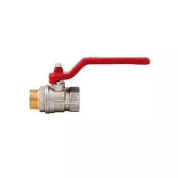 Кран шаровой ITAP VIENNA 117, 1", наружная/внутренняя, муфтовый, рычаг, никелированная лат