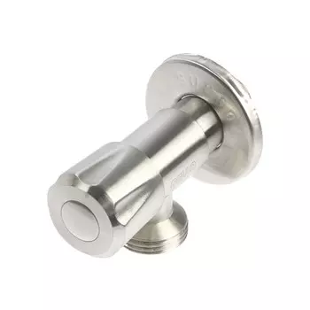 Кран шаровой OTMO AD1006-B, 1/2"x3/4", для бытовых приборов, угловой