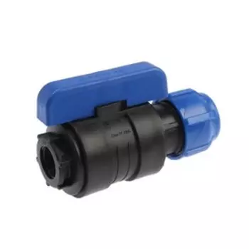 Кран шаровой ПНД Valfex, d=32 мм х 3/4", цанга/внутренняя резьба, разборный