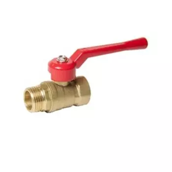 Кран шаровой "СТМ" Оптима, 1 1/2", внутренняя/наружная, рычаг