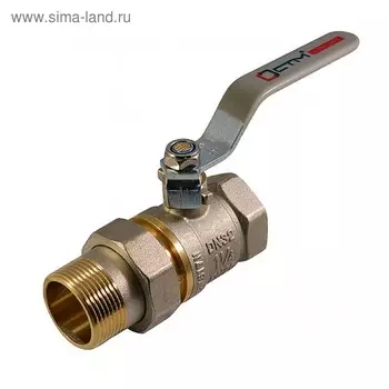 Кран шаровой "СТМ" СТАНДАРТ, 1 1/2", с американкой, рычаг