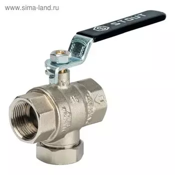 Кран шаровой STOUT SVF 0001 000020, 3/4", с фильтром