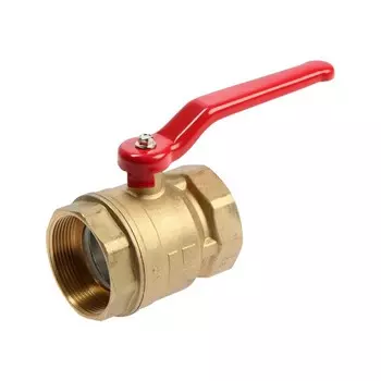 Кран шаровой ZEIN, внутренняя/внутренняя резьба 2", ручка