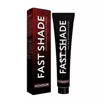 Краситель для волос и бороды Kondor Fast Shade, тон 2 чёрный, 60 мл