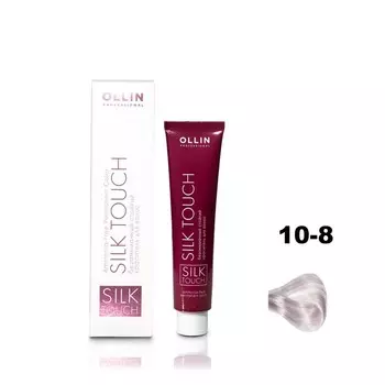 Краситель для волос Ollin Professional Silk Touch, безаммиачный, тон 10/8 светлый блондин жемчужный