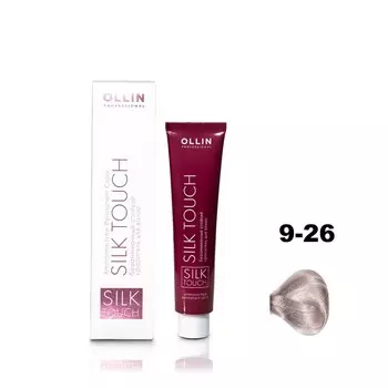 Краситель для волос Ollin Professional Silk Touch, безаммиачный, тон 9/26 блондин розовый