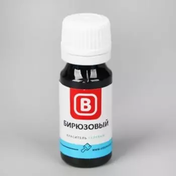 Краситель гелевый, 15 мл, бирюзовый