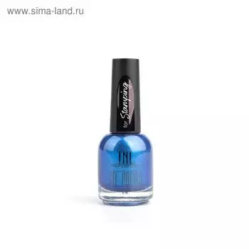 Краска для стемпинга TNL Lux, №027 перламутровый синий