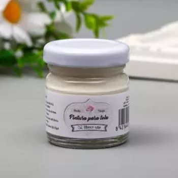 Краска для ткани AMELIE белый ломаный, 30 мл