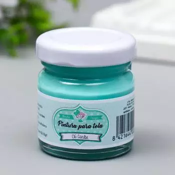 Краска для ткани AMELIE карибский, 30 мл