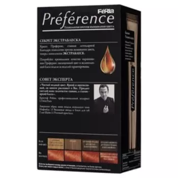 Краска для волос L'Oreal Preference Feria «Паприка», тон Р78, очень интенсивный медный